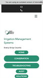 Mobile Screenshot of irrigationmanagementsystems.com